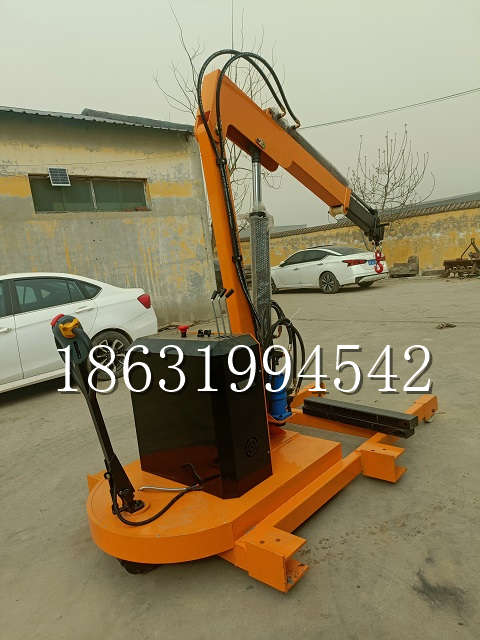 青龙满族自治县自卸车厢随车吊 自制轮式四不像起重机 四驱平板吊 5吨 贵盛